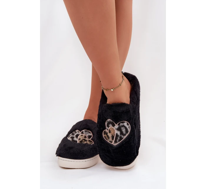 Kožešinové pantofle se černé model 21772538 - Boto Kožešinové pantofle se černé model 21772538 - Boto