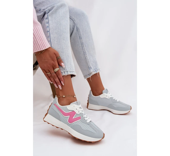 Dámské sportovní boty na platformě modré Janelora Dámské sportovní boty na platformě modré Janelora