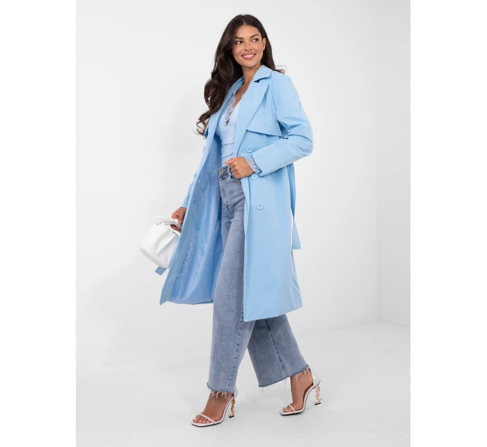 Kabát IT EN FL8808.32 svetlomodrý