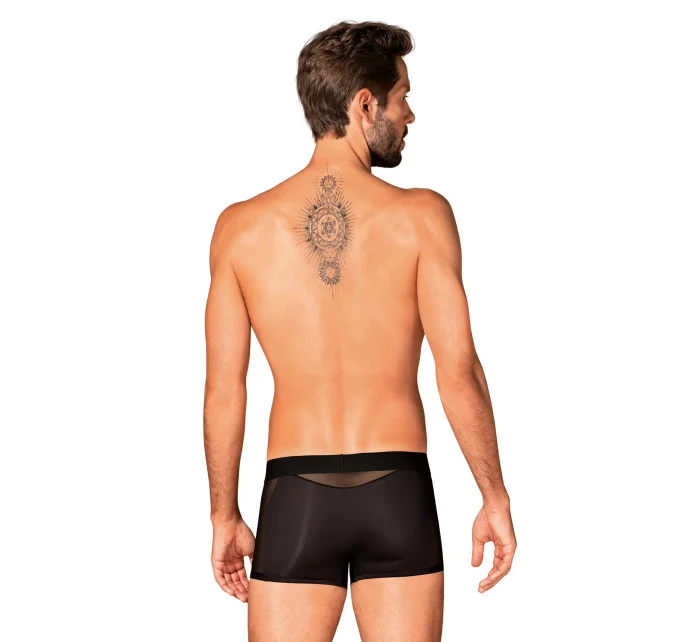 Pánske slipy Boldero boxer shorts black - Obsessive