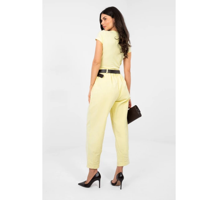 Šnúrové nohavice model 224382 Taliansko Moda