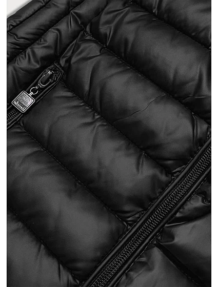 Černá dámská vesta se stojáčkem model 16305036 - S'WEST