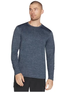 Skechers On the Road Long Sleeve M3LT157-BLGY Blue M