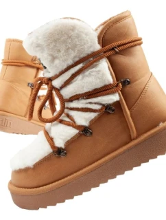 sněhule dámské zimní módní model 21395339 zateplené vysoké dámské - D.Franklin