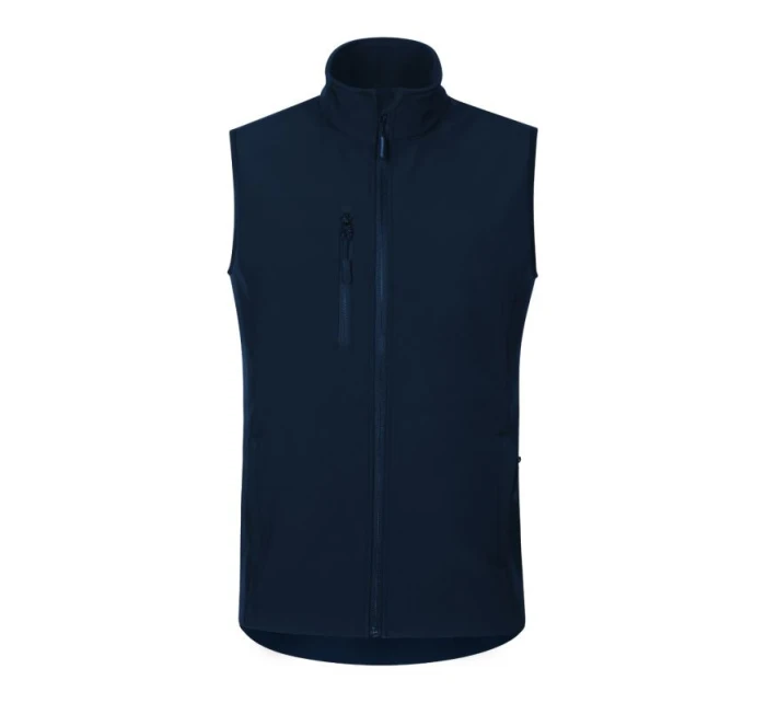 Pánska softshellová vesta Trail (tmavomodrá)