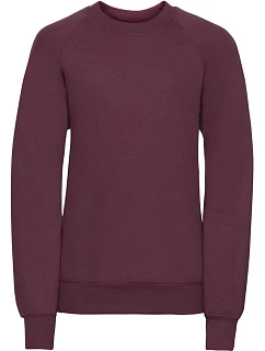 Dětská raglánová mikina 10. burgundy model 22474598 - Russell Athletic