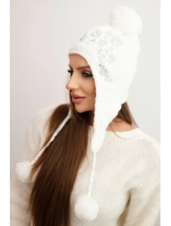 Dámská ušanka Emma K343 denim