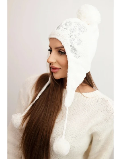 Dámská ušanka Emma K343 denim