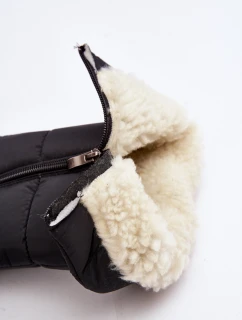 Dámské zateplené sněhule Progress model 21638605 Černé - Boto