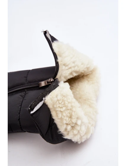 Dámské zateplené sněhule Progress model 21638605 Černé - Boto Dámské zateplené sněhule Progress model 21638605 Černé - Boto