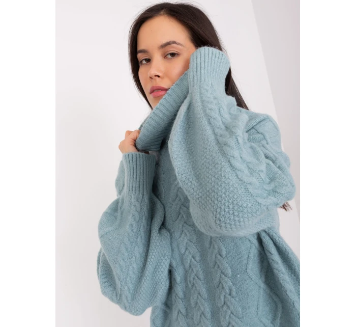 Jumper AT SW 2355 2.30X tmavá mentolová