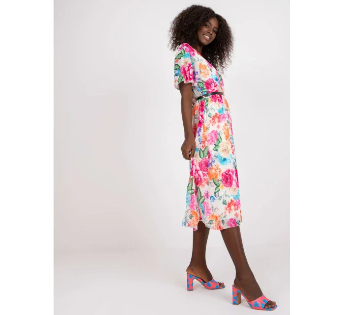 Šaty DHJ SK 13162.92 svetlo béžová