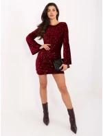 Šaty IT SK 20030.21P bordová