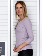 Blúzka CZ BZ 1386.08 tmavo lila