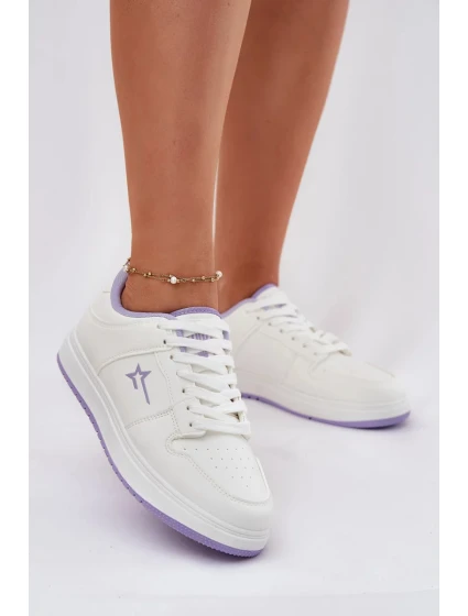 Dámske tenisky Big Star HI-POLY SYSTEM - bielo-fialové Dámske tenisky Big Star HI-POLY SYSTEM - bielo-fialové