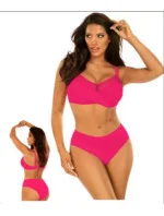Dámske dvojdielne plavky Fashion 18 S940FA18-2d tm. ružové - Self