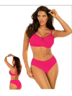 Dámske dvojdielne plavky Fashion 18 S940FA18-2d tm. ružové - Self