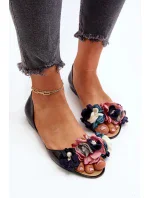 Sandále CK298 čierno-ružové - vykročte štýlovo