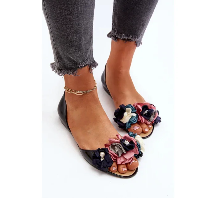 Sandále CK298 čierno-ružové - vykročte štýlovo
