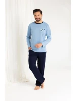 Pyžamo model 21236436 long/r MXL pánské - Regina