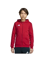 Dětská mikina Entrada 26 Full Zip Hoodie červená model 22054062 - ADIDAS
