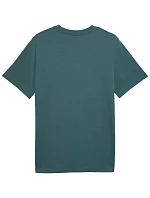 Pánske tričko Puma Ess 2 Color Small No. 1 Logo Tee, zelené, 684717 90