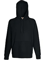 Fruit of the Loom Lightweight Hooded Sweat Pánska mikina s kapucňou a raglánovými rukávmi 16.2140 čierna Fruit of the Loom Lightweight Hooded Sweat Pánska mikina s kapucňou a raglánovými rukávmi 16.2140 čierna