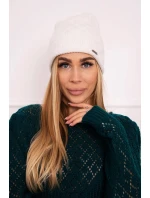 Cap bílá model 18750045 - K-Fashion Cap bílá model 18750045 - K-Fashion