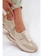 Dámské sportovní tenisky Big Star model 22009864 HIPOLY SYSTEM Béžové - Big Star Shoes