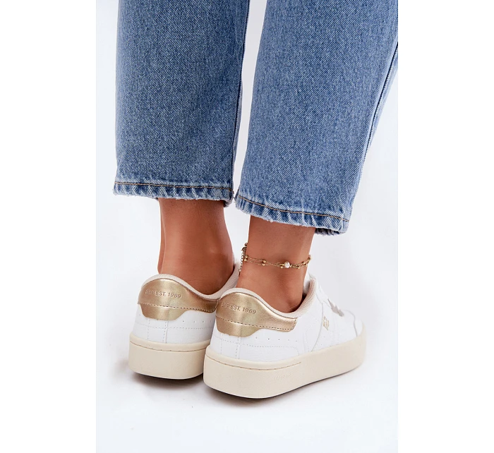 Dámské tenisky GAP BOUDLER GPW6142300070 Bílé Dámské tenisky GAP BOUDLER GPW6142300070 Bílé