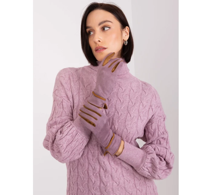 Rukavice AT RK 238601.31P tmavo fialová