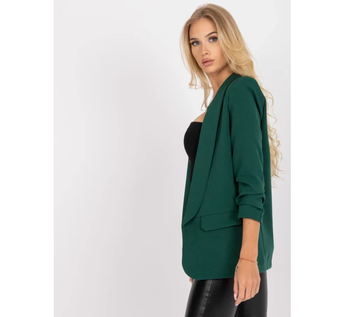 DHJ MA 7684 bunda.15P tmavo zelená DHJ MA 7684 bunda.15P tmavo zelená