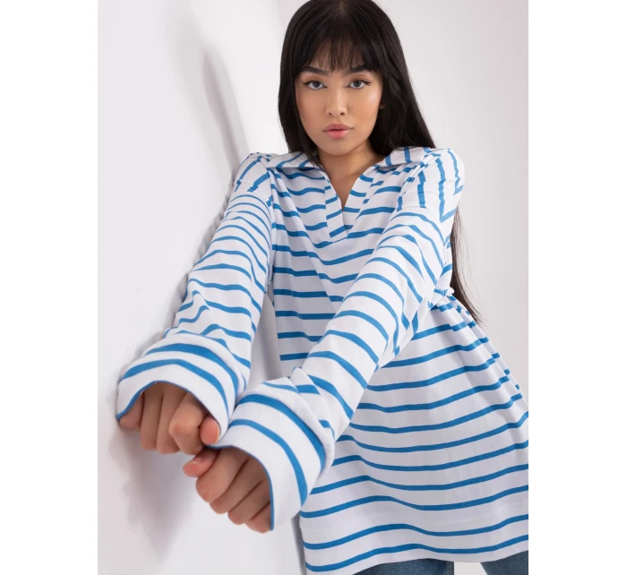 Bluzka LK BZ model 18650746 biało niebieski - FPrice