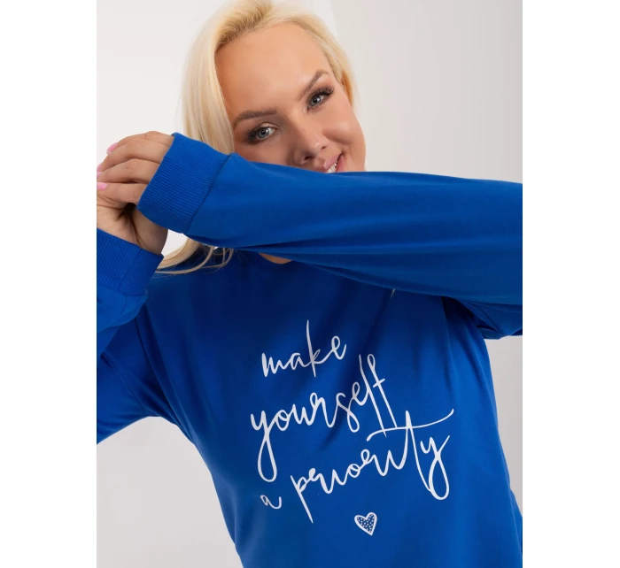 Blúzka RV BZ 9173.29X kobalt