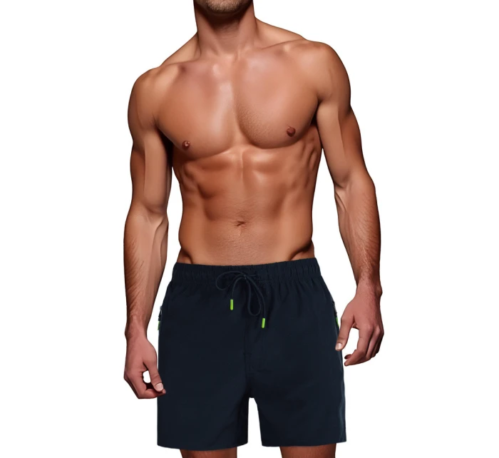 Pánske tmavomodré šortky FashionStreet SX2535