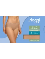 Dámské kalhotky 24/7 Cotton Lace Midi C3P  béžová   model 18976827 - Sloggi