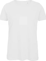 B&C Inspire T /women_° Dámske tričko s strihom Medium Fit z organickej bavlny 01.TW43 biele