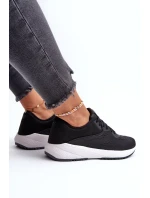 Buty Sportowe Damskie 4F 4FRSS24FSPOF056 Czarne Buty Sportowe Damskie 4F 4FRSS24FSPOF056 Czarne