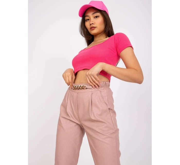 Nohavice DHJ SP 5058.35P svetlo ružová