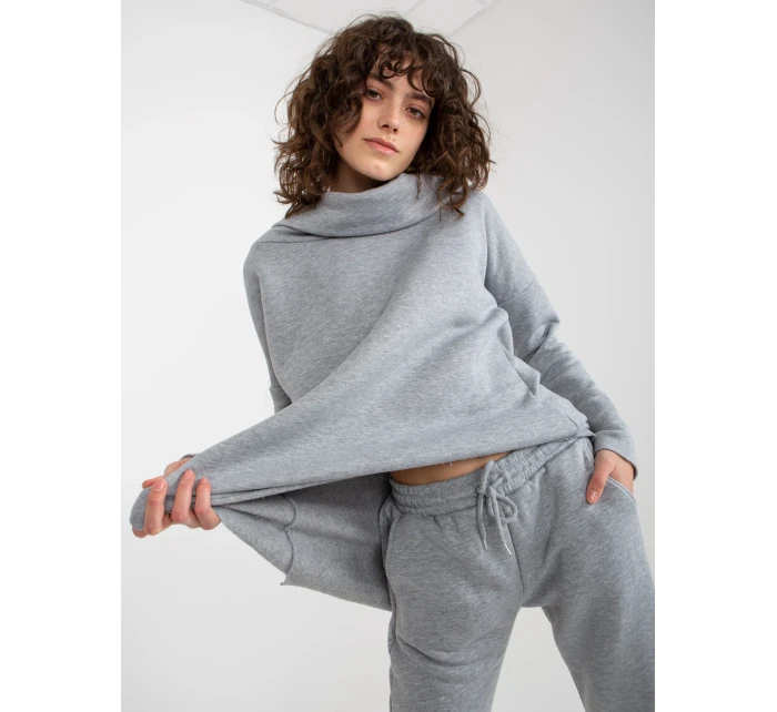 Dámská souprava EM KMPL model 18055686 šedá - FPrice Dámská souprava EM KMPL model 18055686 šedá - FPrice