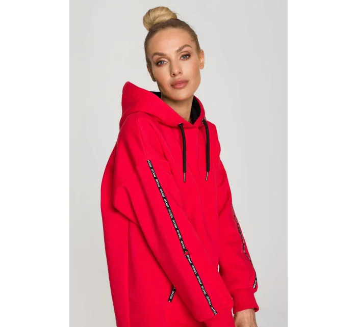 Dámská mikina model 19358956 červená Made Of Emotion - Moe