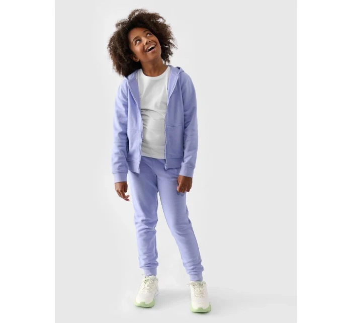 Dívčí mikina s kapucí Junior model 21431742 - 4F Dívčí mikina s kapucí Junior model 21431742 - 4F