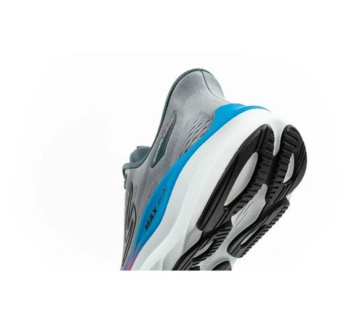 Skechers pánske športové tenisky Max Run grey SLIP-INS