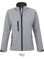 SOL'S Roxy Dámská 3-vrstvá softshellová bunda model 22523882 grey melange SOL'S Roxy Dámská 3-vrstvá softshellová bunda model 22523882 grey melange