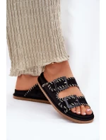 Dámské Pantofle S Přezkami A Dekorativním Černé model 21696576 - Boto Dámské Pantofle S Přezkami A Dekorativním Černé model 21696576 - Boto