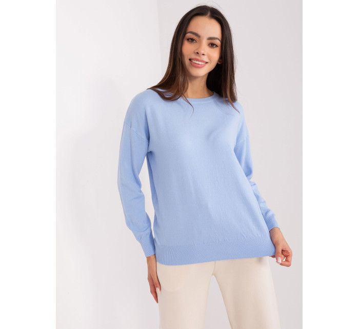 Sweter AT SW 2325.95P jasny niebieski