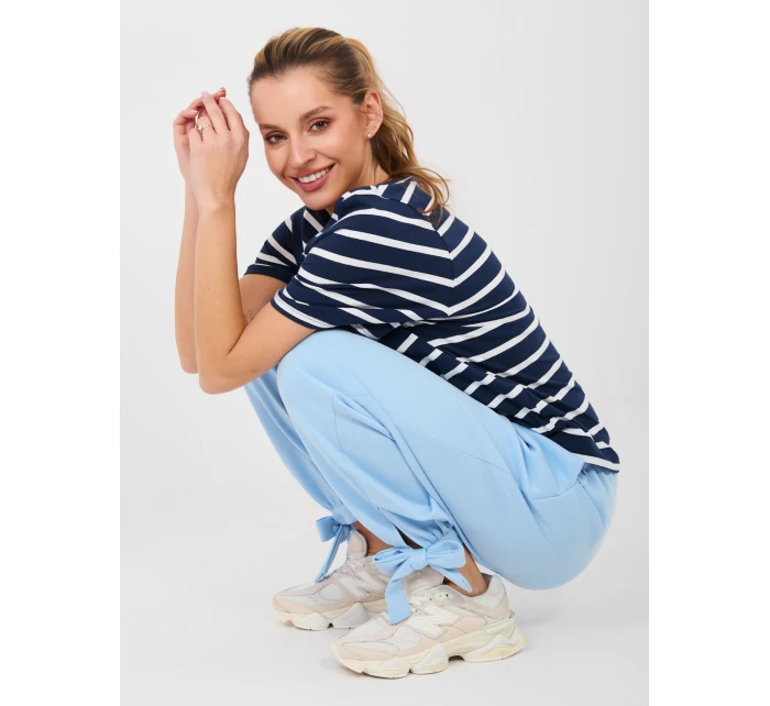 Spodnie MI SP model 21902681 jasny niebieski - FPrice