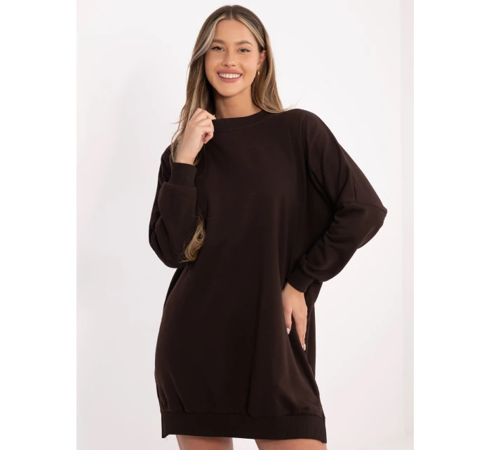 Šaty RV SK 6019.67 tmavohnedé