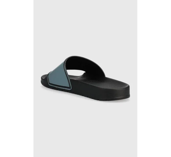 Pánske nazúvaky XJPM14 XN870 S959 modré - Emporio Armani