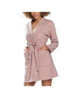 Dámsky župan Pola powder pink - Dkaren